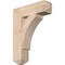 Ekena Millwork Thorton Craftsman Smooth Bracket, Douglas Fir, 3 1/2"W x 14"D x 18"H BKT04X14X18THR04SDF - alternate 1